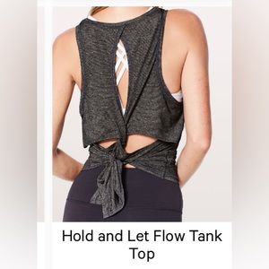 Lululemon Hold and Let Flow Tank Top